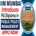 IIM Mumbai Introduces PG Diploma in Public Policy Management for Session 2026; Apply by December 20
